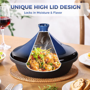 2-tagine pot moroccan for cooking