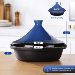 3-tagine pot
