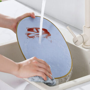 6-oval ceramic serving dish